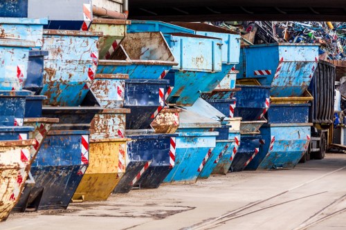 Furniture disposal process at a Rickmansworth facility