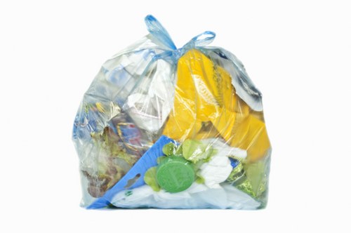 Securely loaded commercial waste vehicle ready for transport